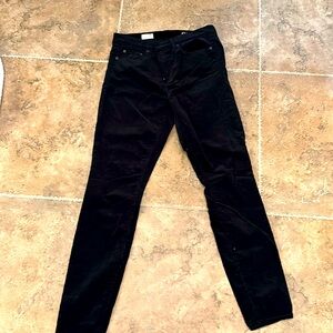 Black Gap soft corduroy jeans